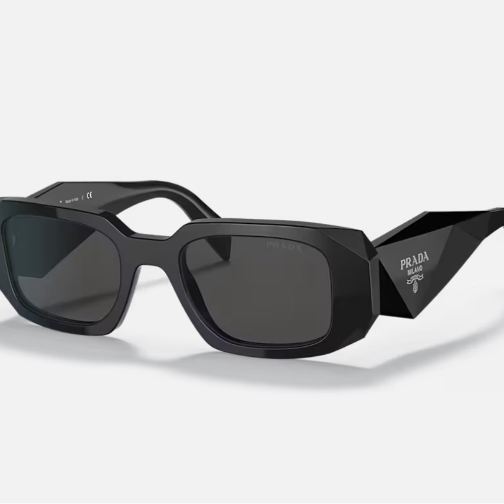 PRADA Black Authentic PR 17WS Sunglasses